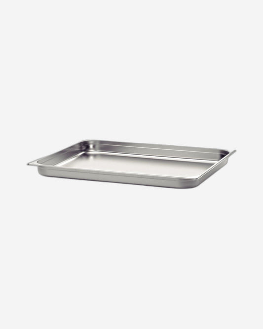 Tramontina Since 1911 Made In Brazil Tramontina Gn 2/1 Stainless Steel Food Pan Without Handles, 20 Mm Deep  - Steel 304