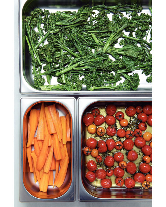 Tramontina Since 1911 Made In Brazil Tramontina Gn 2/1 Stainless Steel Food Pan Without Handles, 20 Mm Deep  - Steel 304