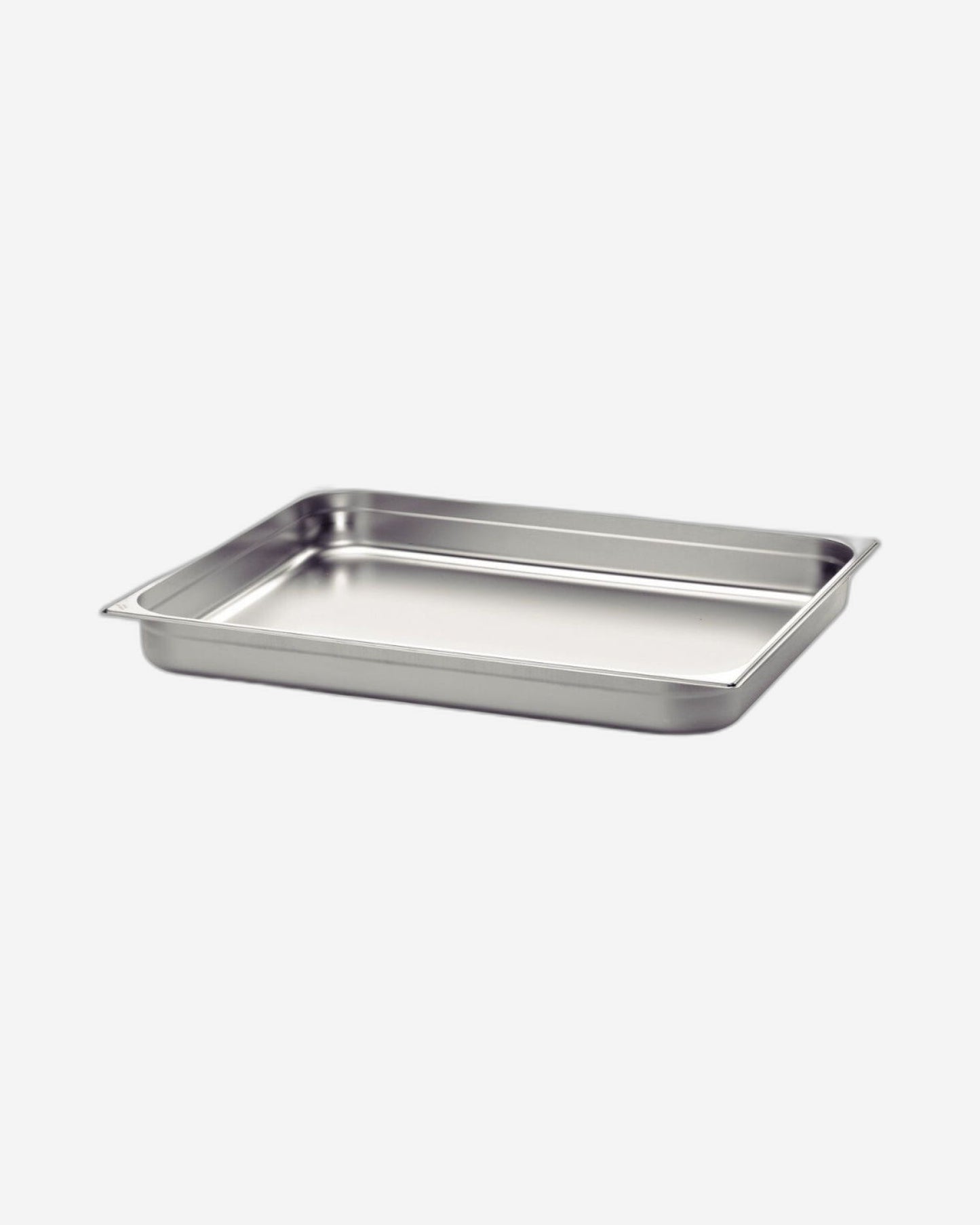 Tramontina Since 1911 Made In Brazil Tramontina Gn 2/1 Stainless Steel Food Pan Without Handles, 40 Mm Deep - Steel 304