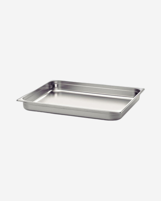 Tramontina Since 1911 Made In Brazil Tramontina Gn 2/1 Stainless Steel Food Pan Without Handles, 40 Mm Deep - Steel 304