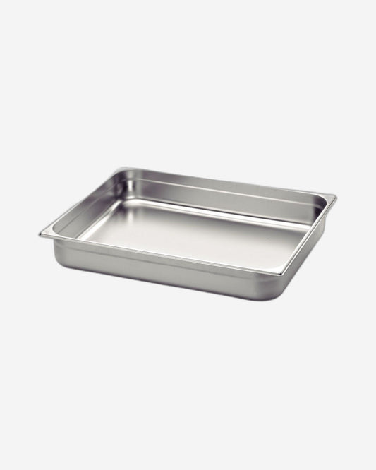 Tramontina Since 1911 Made In Brazil Tramontina Gn 2/1 Stainless Steel Food Pan Without Handles, 100 Mm Deep - Steel 304