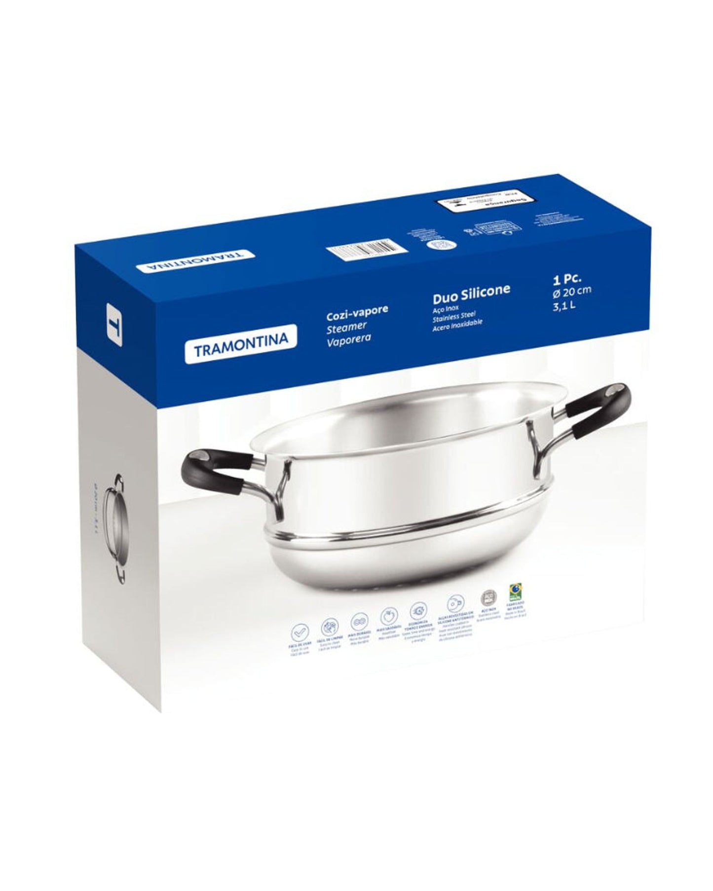 Tramontina Duo Steamer Basket 3.1L