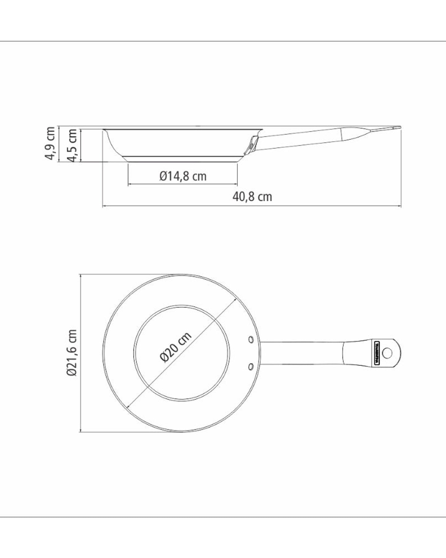 Tramontina Professional Frying Pan 1.1L