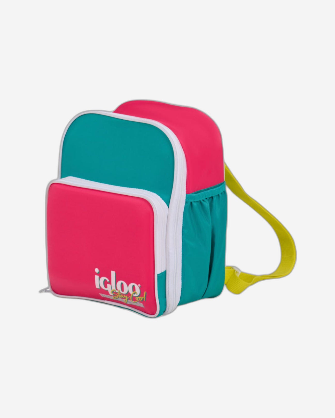 00063073-Igloo - Convertible Retro Lunch pack  - Dark Jade /
Bold Magenta /
Livewire Yellow