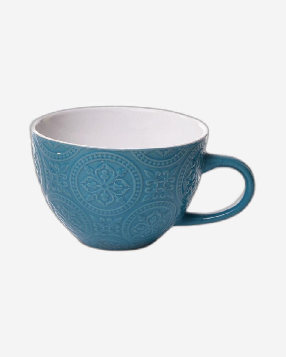 Fissman Mug Ceramic Blue