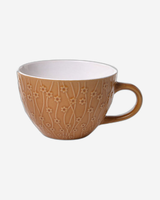 Fissman Mug 460ml Brown (Ceramic)