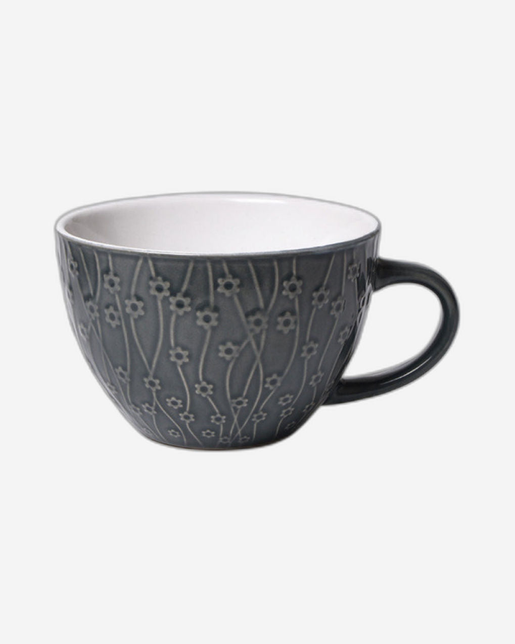 Fissman Mug Ceramic Black 460ml