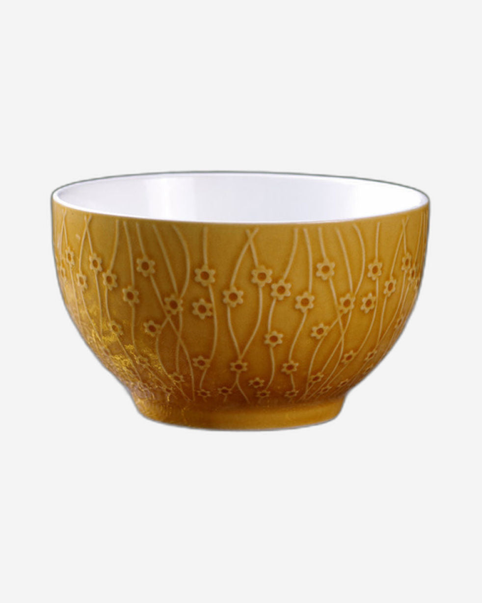 Fissman Bowl Ceramic Yellow