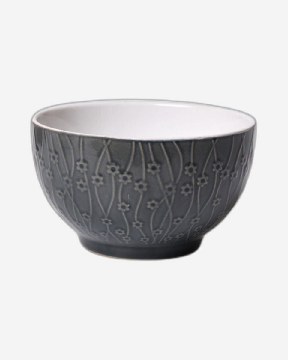 Fissman Bowl Ceramic Grey 640ml