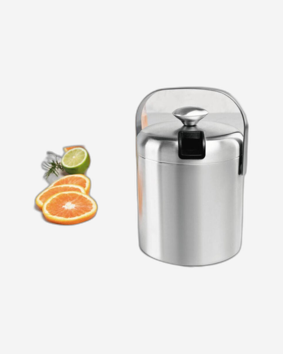 Tramontina Since 1911 Made In Brazil Tramontina Cosmos Stainless Steel Thermal Ice Bucket Set, 2 Pieces