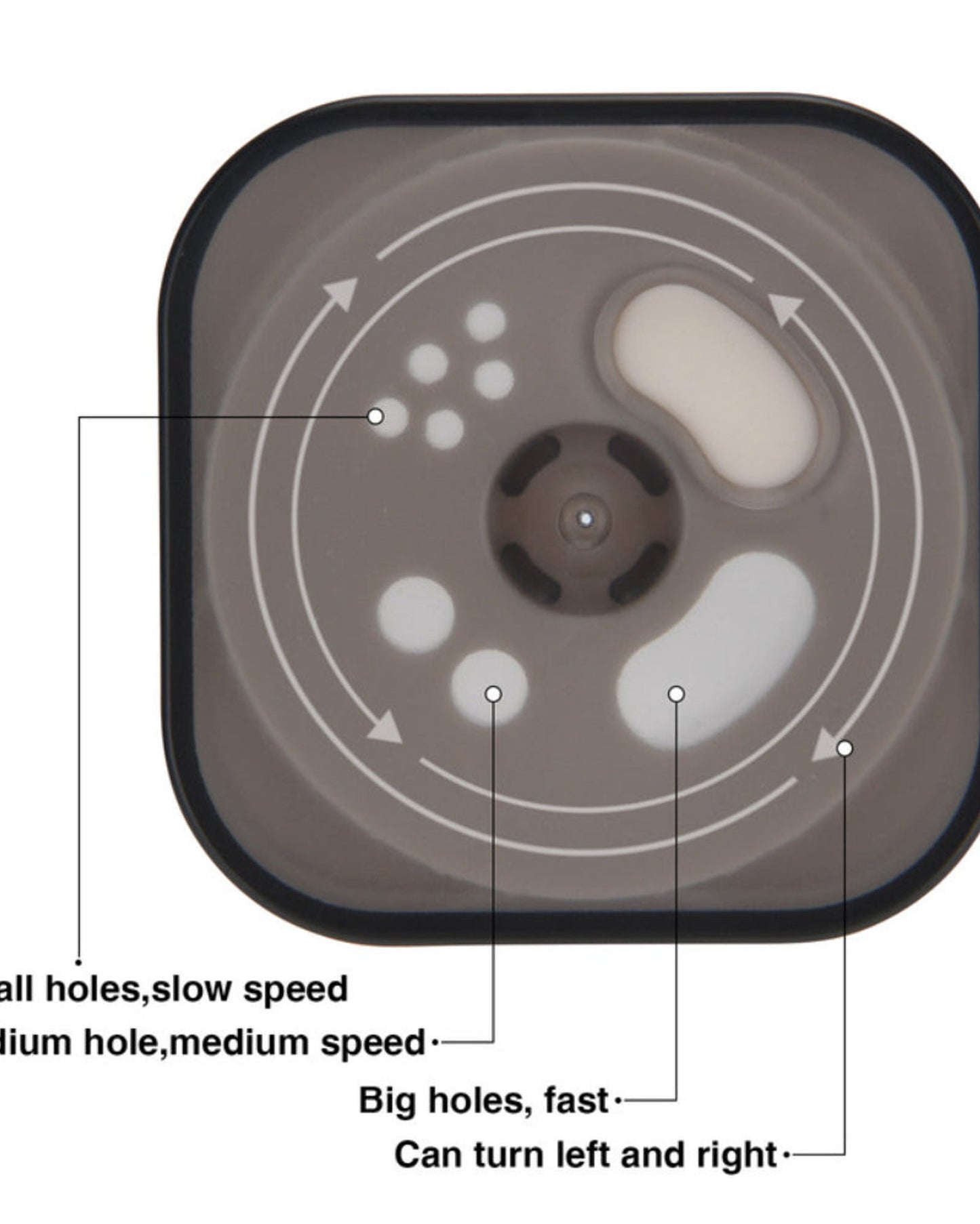 Fissman Condiment Set 5 Pcs (Glass)