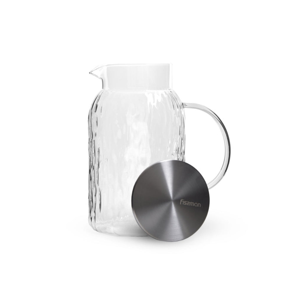 Fissman Jug 1500ml With Filter (Borosilicate Glass)
