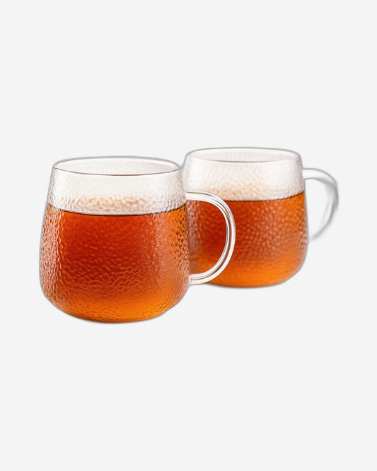 Fissman 2-Piece Cups 300ml Borosilicate Glass
