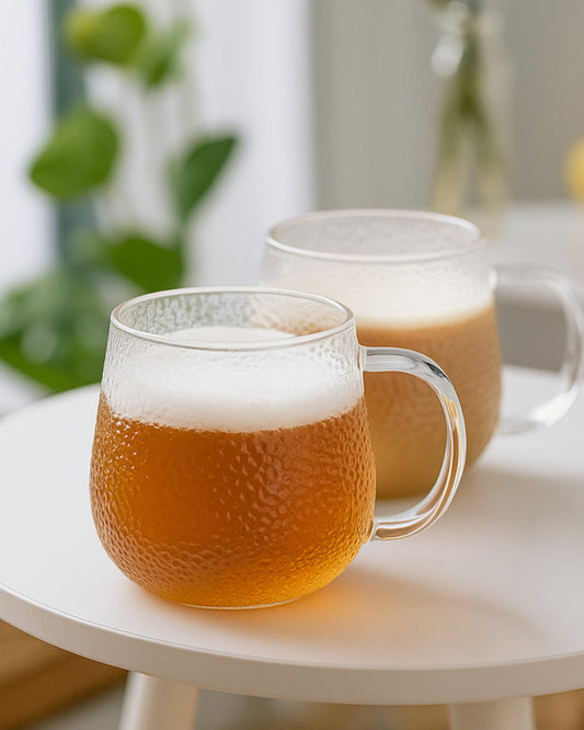 Fissman 2-Piece Cups 300ml Borosilicate Glass