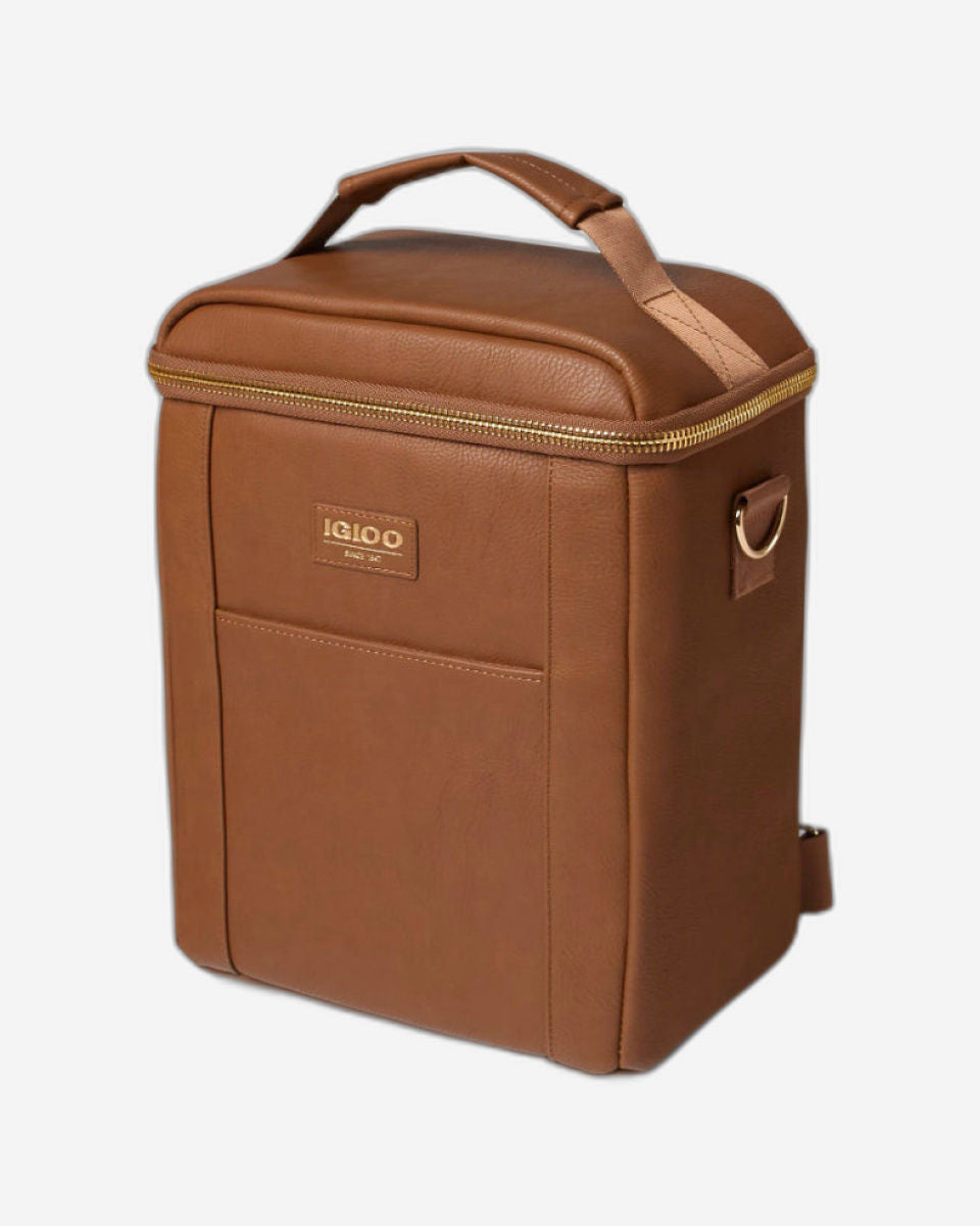 Igloo-Luxe Mini Convertible Backpack - Cognac