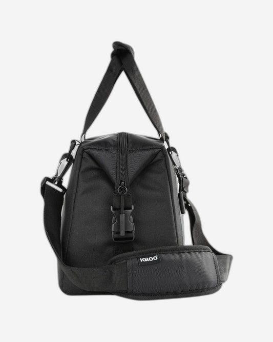 00066148-Igloo-MaxCold Evergreen Snapdown 12-Can Cooler Bag - Black