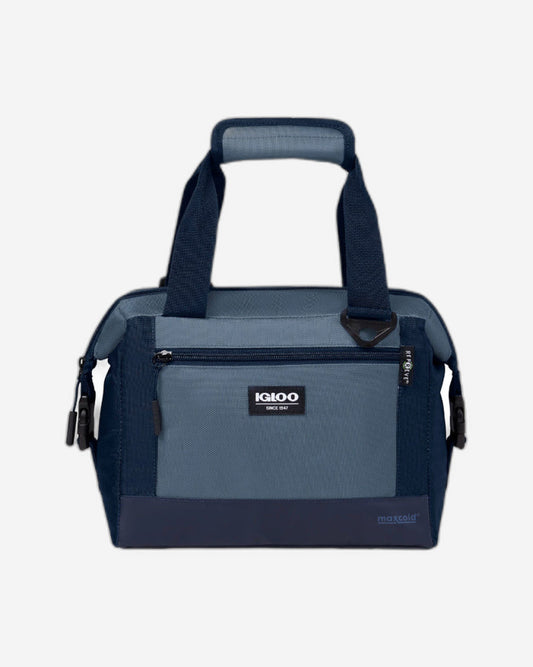 00066150-Igloo-MaxCold Evergreen Snapdown 12-Can Cooler Bag - Blue