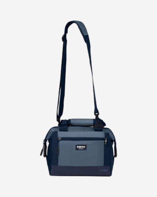 00066150-Igloo-MaxCold Evergreen Snapdown 12-Can Cooler Bag - Blue