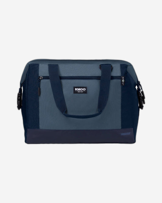 00066158-Igloo-Snapdown Maxcold Repreve Eco-Friendly 36-can Cooler Bag - Blue