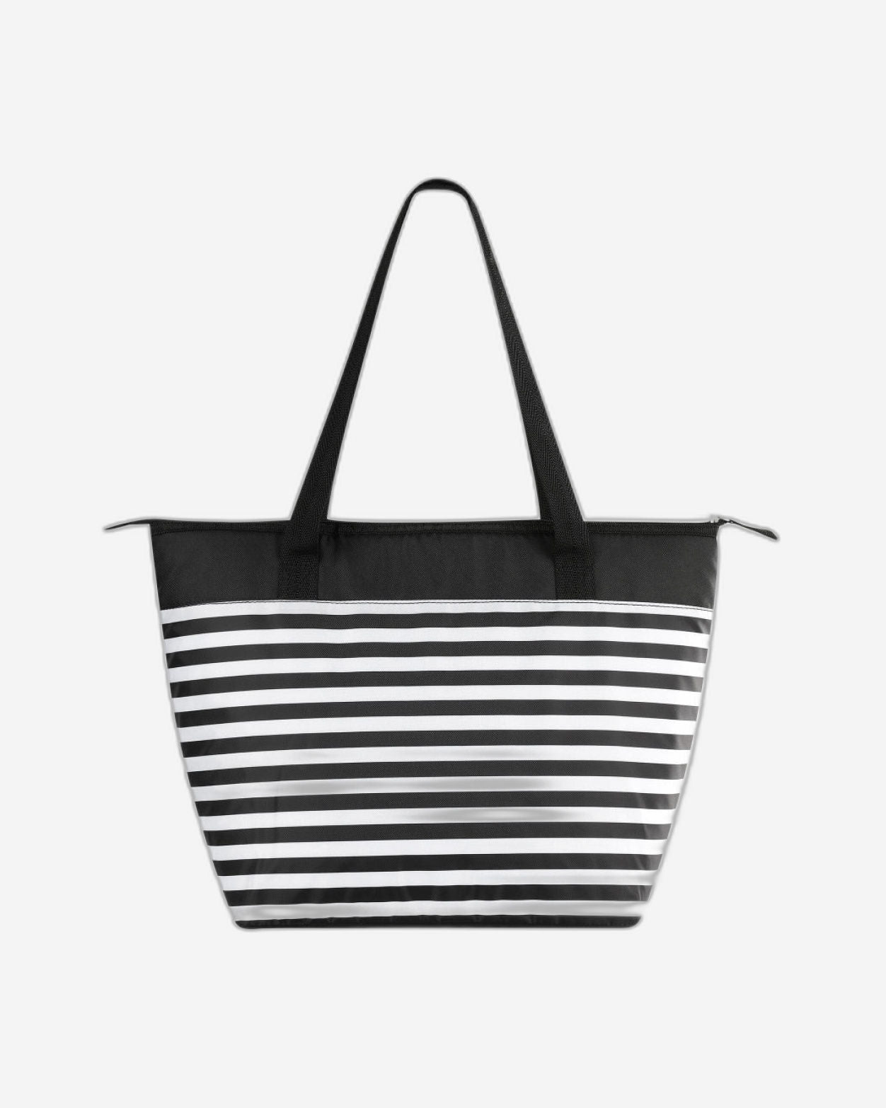 00066266-Igloo-30 Can Essential Tote Cooler Bag  - Black& White Stripe