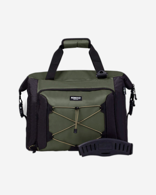 00066310-Igloo-Snapdown 36 Maxcold Voyager Cooler Bag - Olive