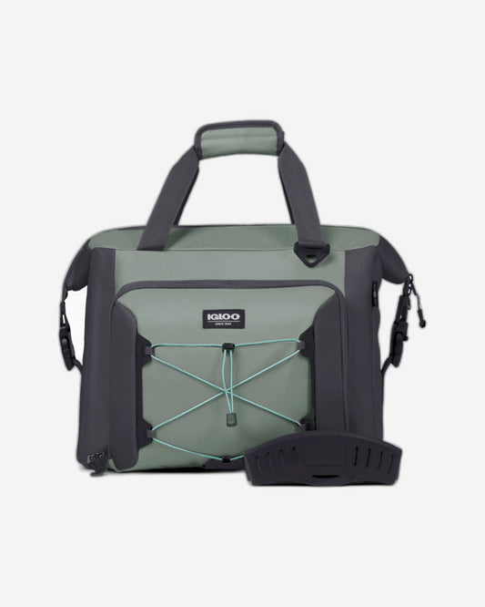 00066312-Igloo-Snapdown 36 Maxcold Voyager Cooler Bag - Gray