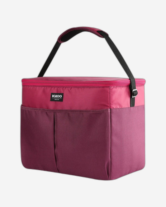00066406-Igloo-Hlc 24 Opp Essentials Cooler Bag  - Scooter.Zinfandel