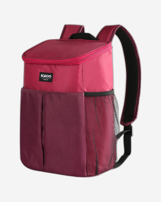 00066408-Igloo- Essentials 18 Can Backpack  - Scooter.zinfandal