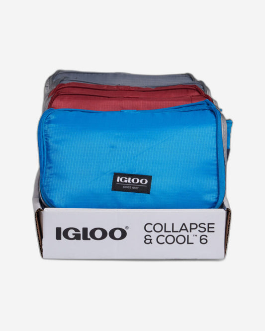 Igloo-Collapse & Cool 6 Solid Assortment - Blue/Black