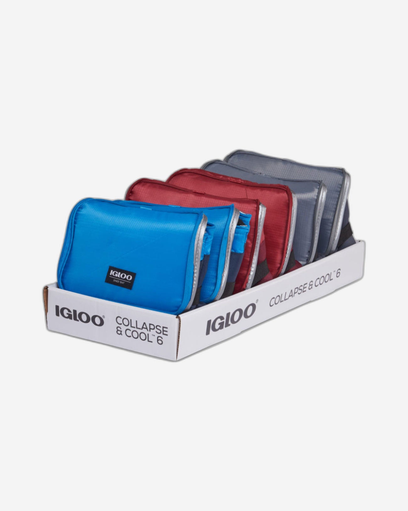 Igloo-Collapse & Cool 6 Solid Assortment - Blue/Black