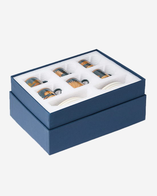 Eva Solo SG23-548GN Set of 6Pc Cups & Saucers