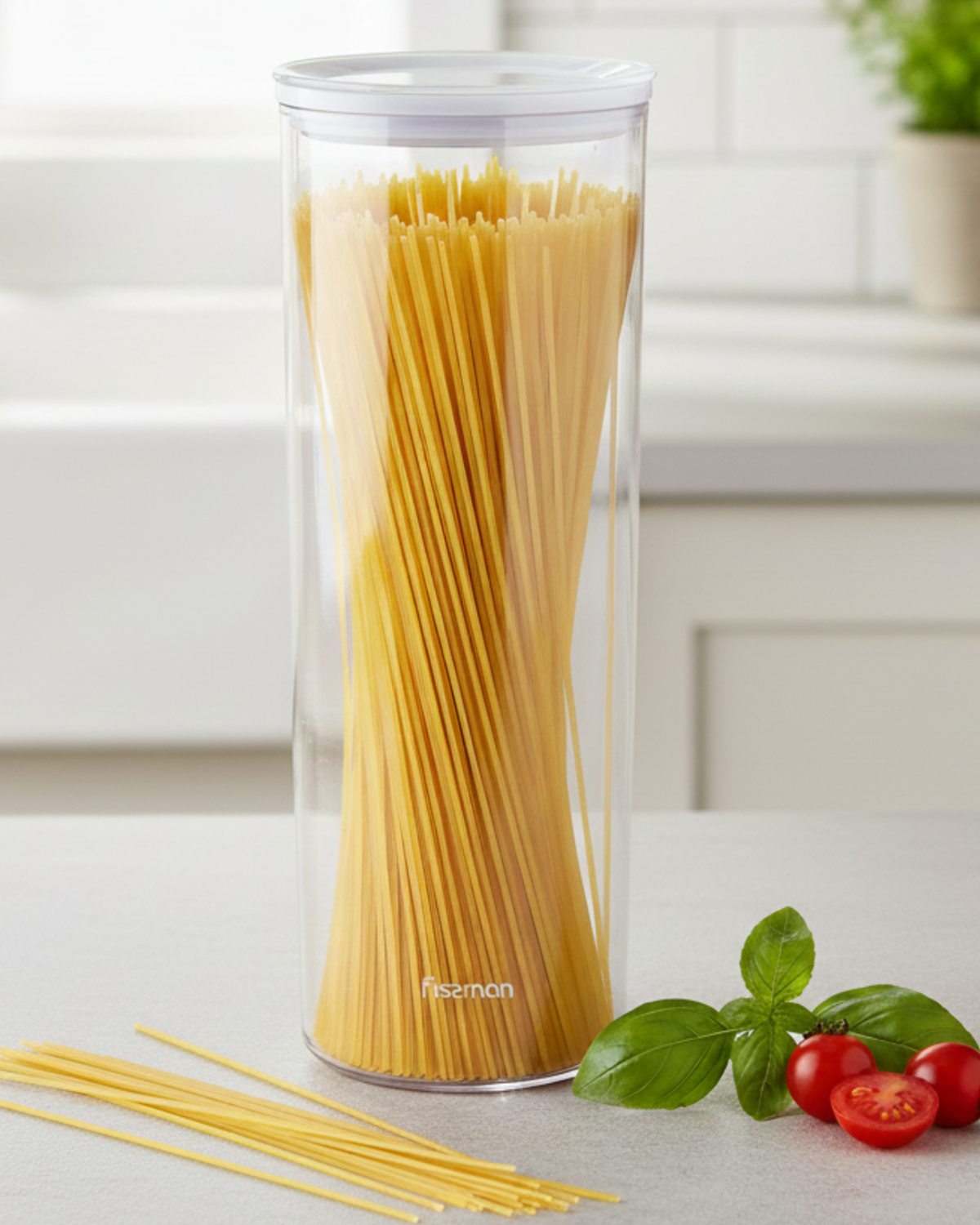 Fissman Food Storage Container Round Plastic 1.8L 10x28cm