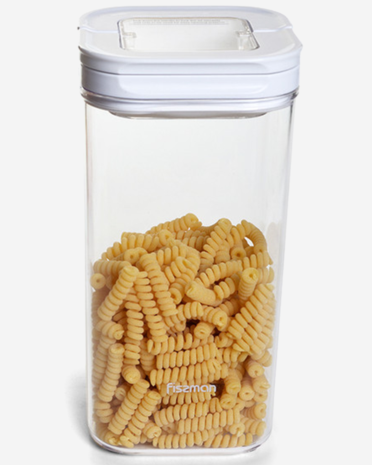 Fissman Food Storage Container Square Flip Lock Plastic 1.7L 11cm