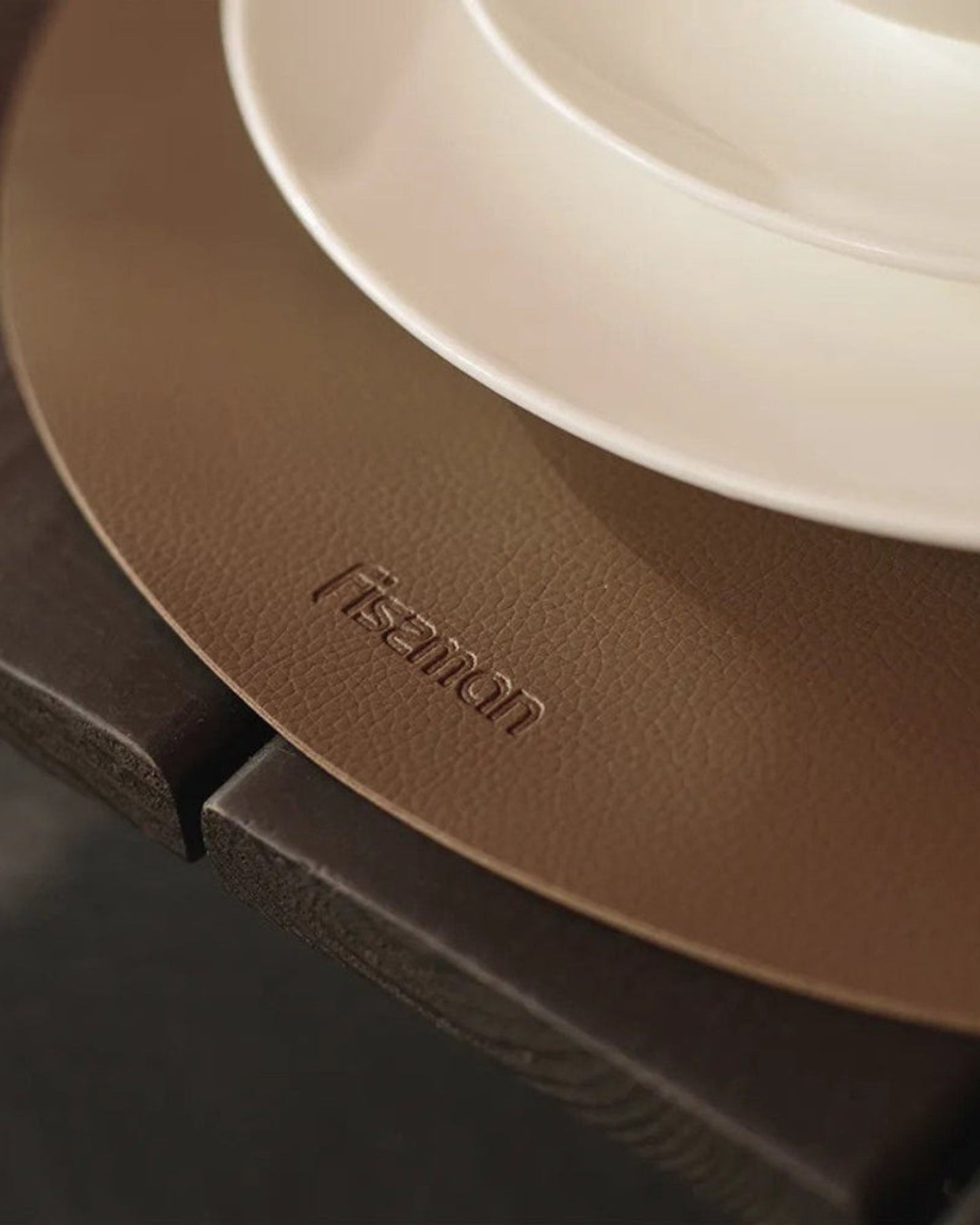 Fissman Placemat Round PU 36cm