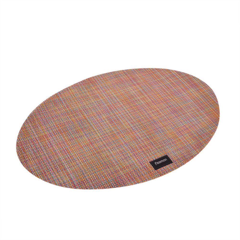 Fissman Oval Woven Placemats 45x30 cm (PVC)