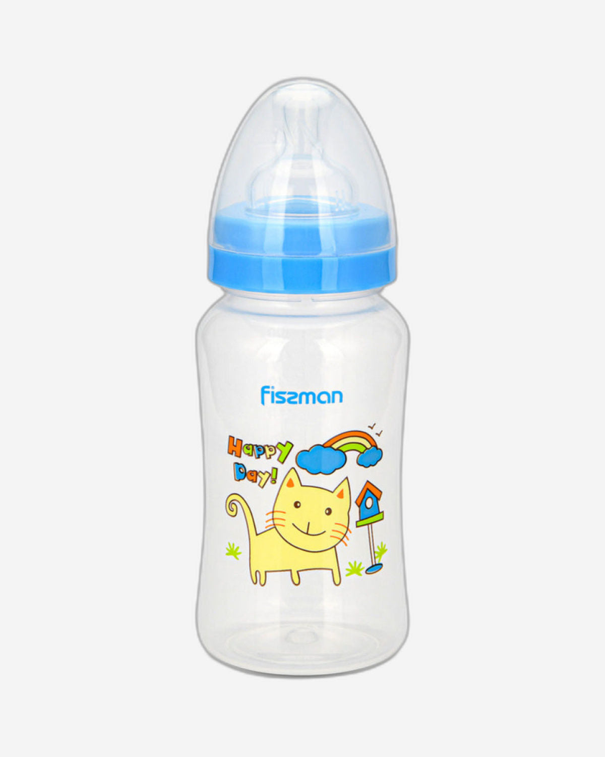 Fissman Feeding Bottle Wide Neck Blue