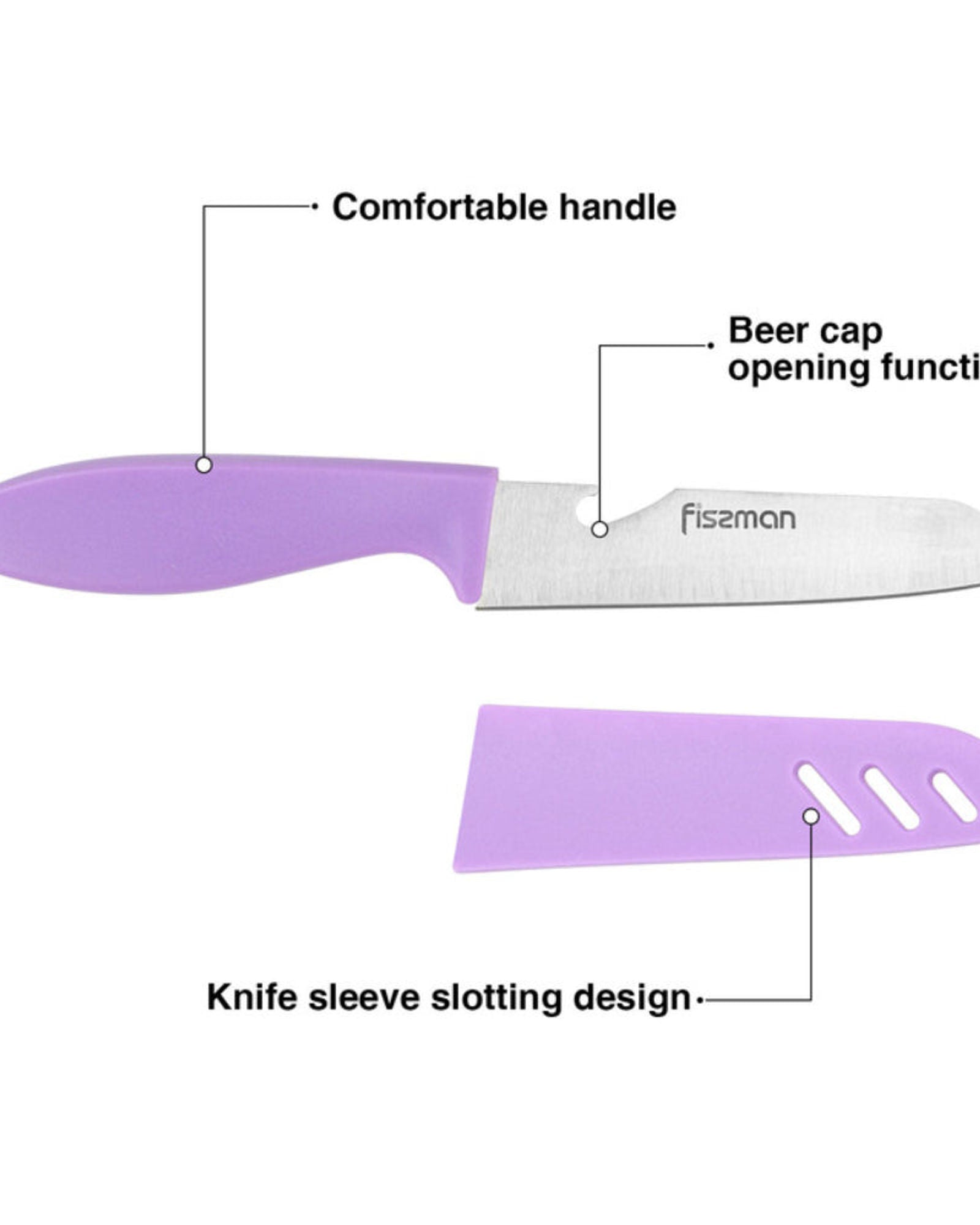 Fissman Utility Knife Sheath Purple