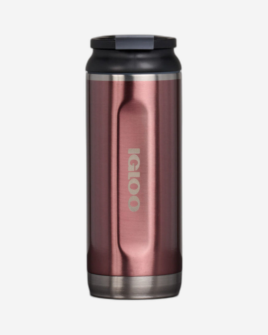 00071071-Igloo-16 Oz Stainless Steel Flip ‘n’ Sip Tumbler - Flamingo