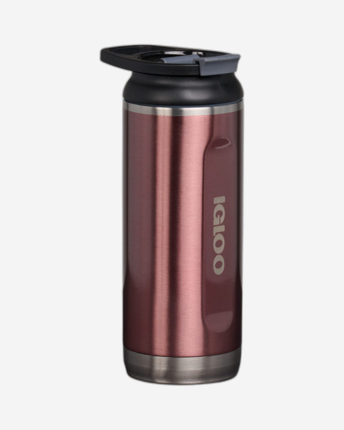 00071071-Igloo-16 Oz Stainless Steel Flip ‘n’ Sip Tumbler - Flamingo