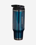 00071083-Igloo-40 Oz Stainless Steel  Flip ‘n’ Sip Tumbler - Modern Blue