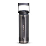 00071085-Igloo-20 Oz Stainless Steel Sport Sipper Bottle - Carbonite