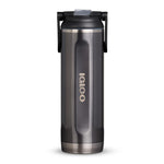 00071085-Igloo-20 Oz Stainless Steel Sport Sipper Bottle - Carbonite