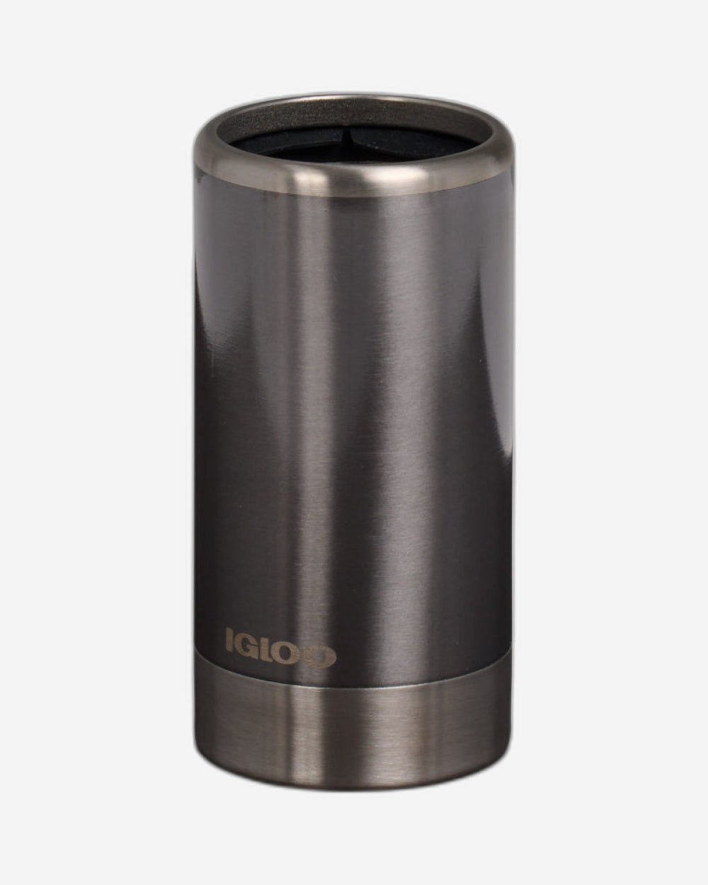 00071109-Igloo-12 Oz Stainless Coolmate Slim Gloss - Carbonite