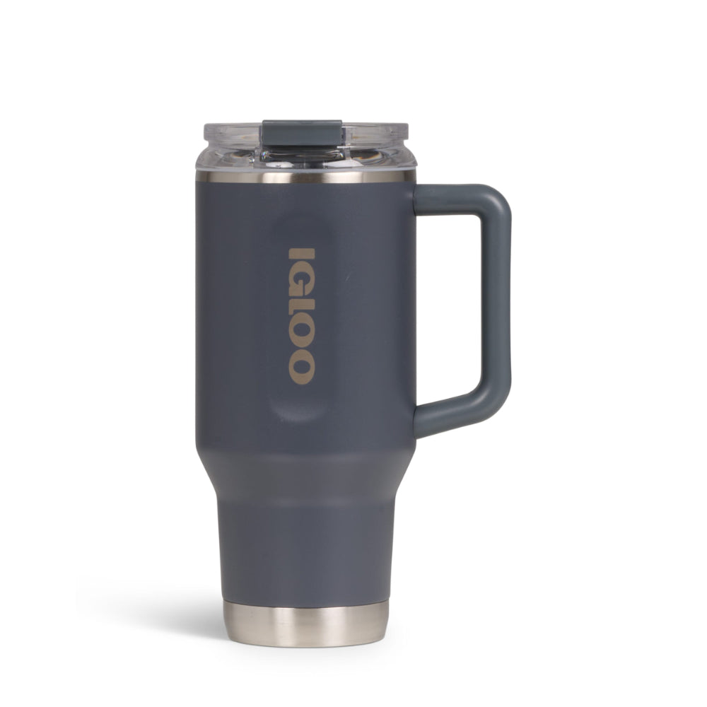 00071222-Igloo - 32 OZ Stainless Steel Travel Mug - Carbonite