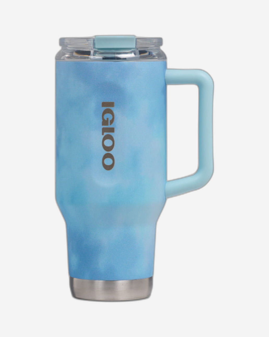 00071309-Igloo - 32 Oz Flip ‘n’ Sip Travel Mug - powder Blue