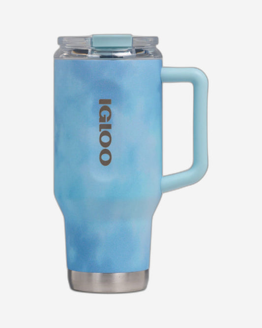 00071309-Igloo - 32 Oz Flip ‘n’ Sip Travel Mug - powder Blue