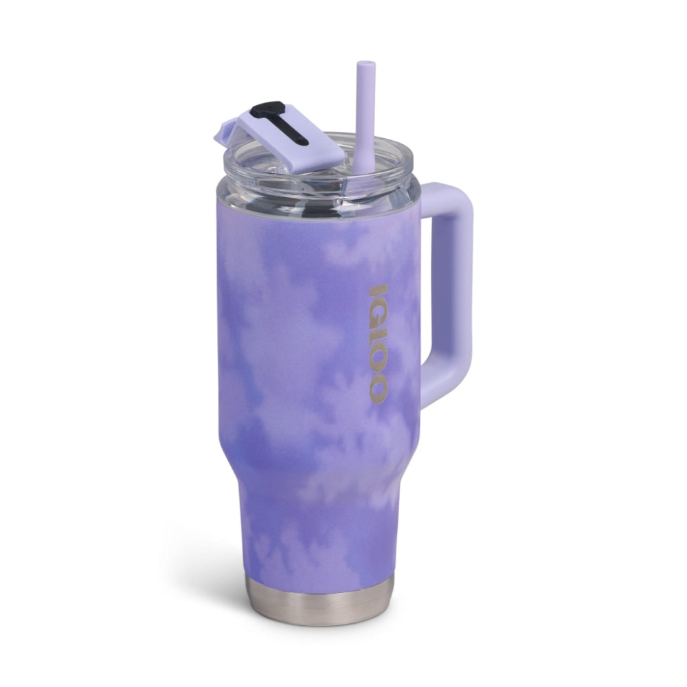 00071310-Igloo - 32 Oz Flip ‘n’ Sip Travel Mug - Lilac