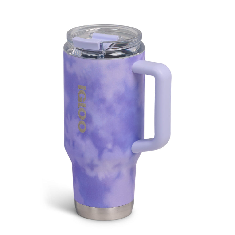 00071310-Igloo - 32 Oz Flip ‘n’ Sip Travel Mug - Lilac