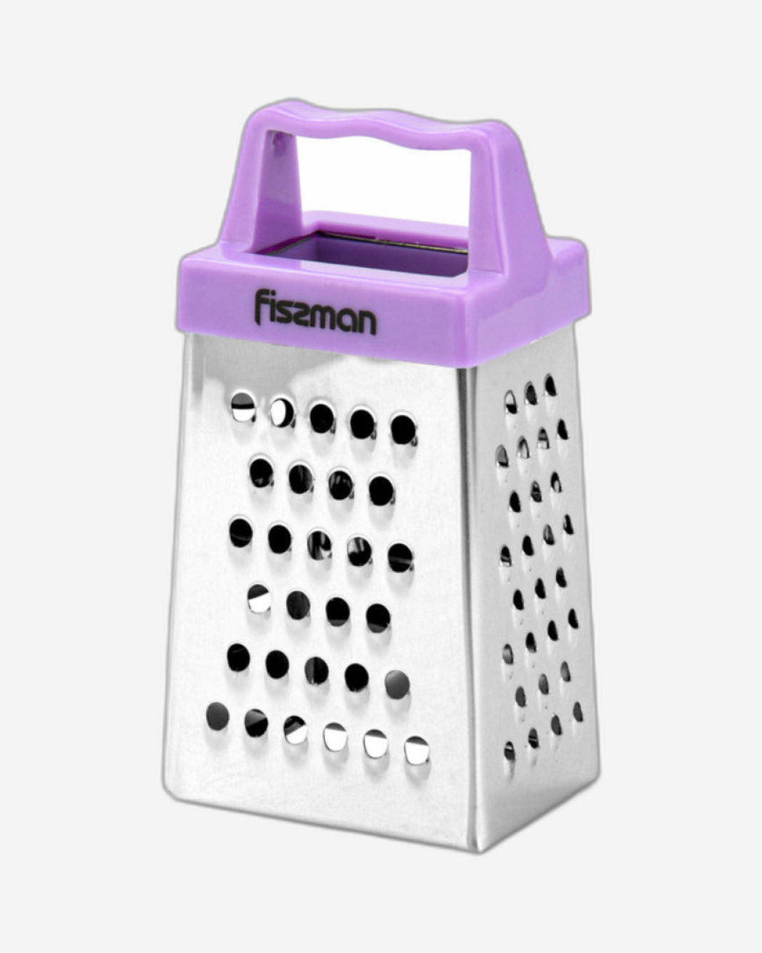 Fissman 3-Sided MINI Grater Stainless Steel Multifunctional Handheld Cheese Peel Ref Magnet 3inch