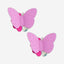 Fissman Butterfly Pot Magnet 2Pc Pink